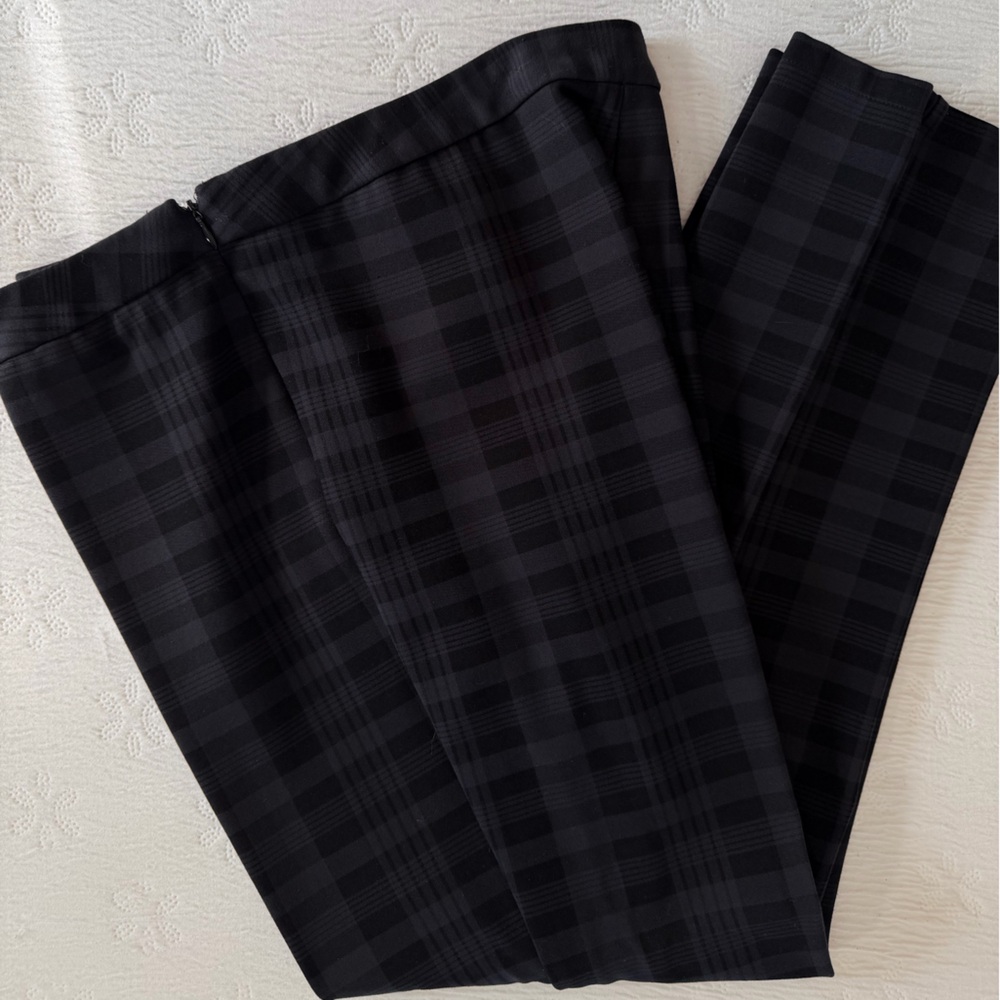 Pants Plaid black and gray size 14 - Picture 4 of 16